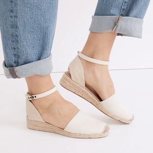 Madewell The Evelina Espadrille in (Re)sourced Canvas, 8.5